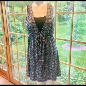 J Valdi Luxe Jersey Swim Cover-up -One Size